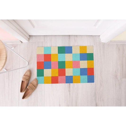 Doormat | Summer Squares