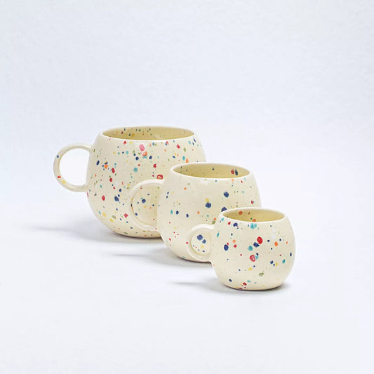Party Ball Mug 250ml Yellow