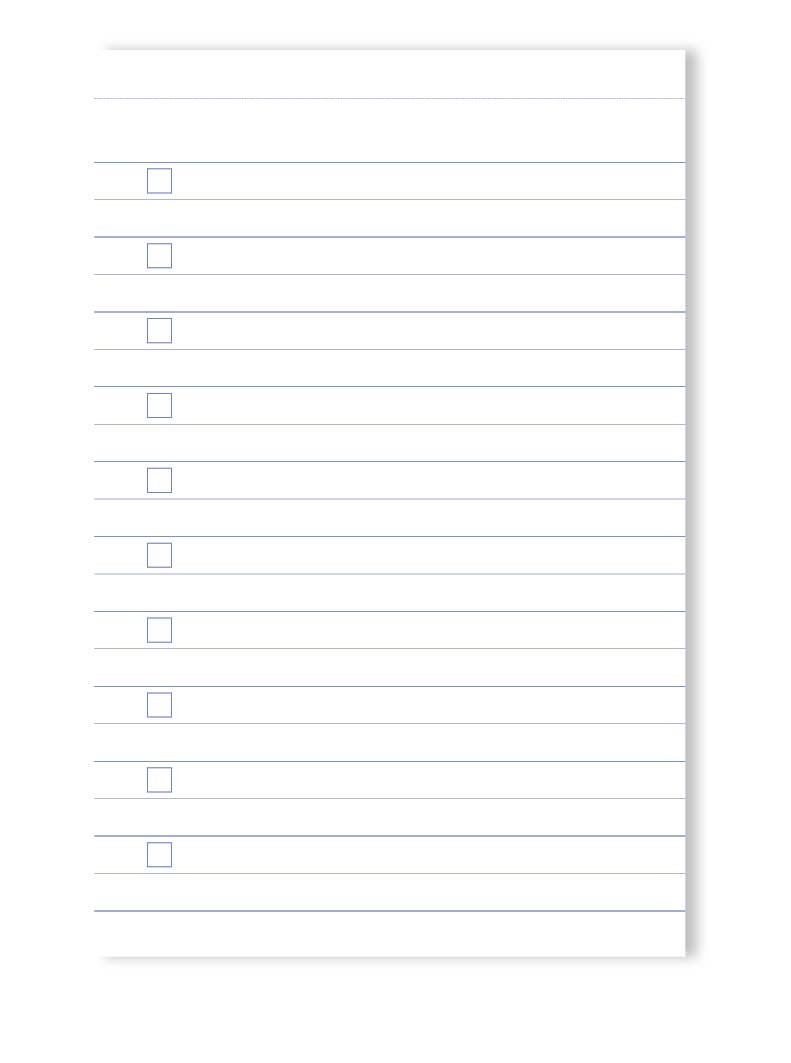 Fabrique Notepad - Stripes Blue