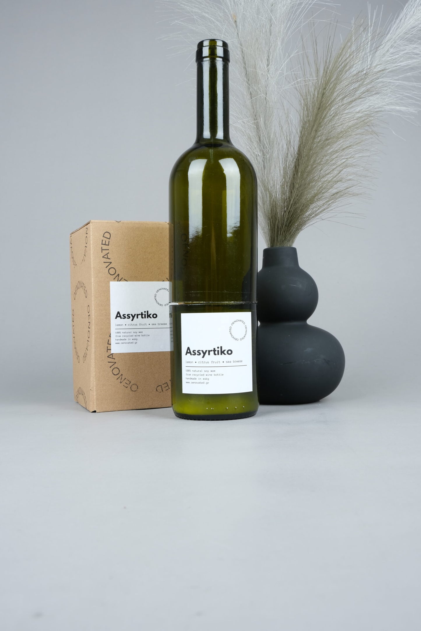 Assyrtiko Soy Wine-Candle