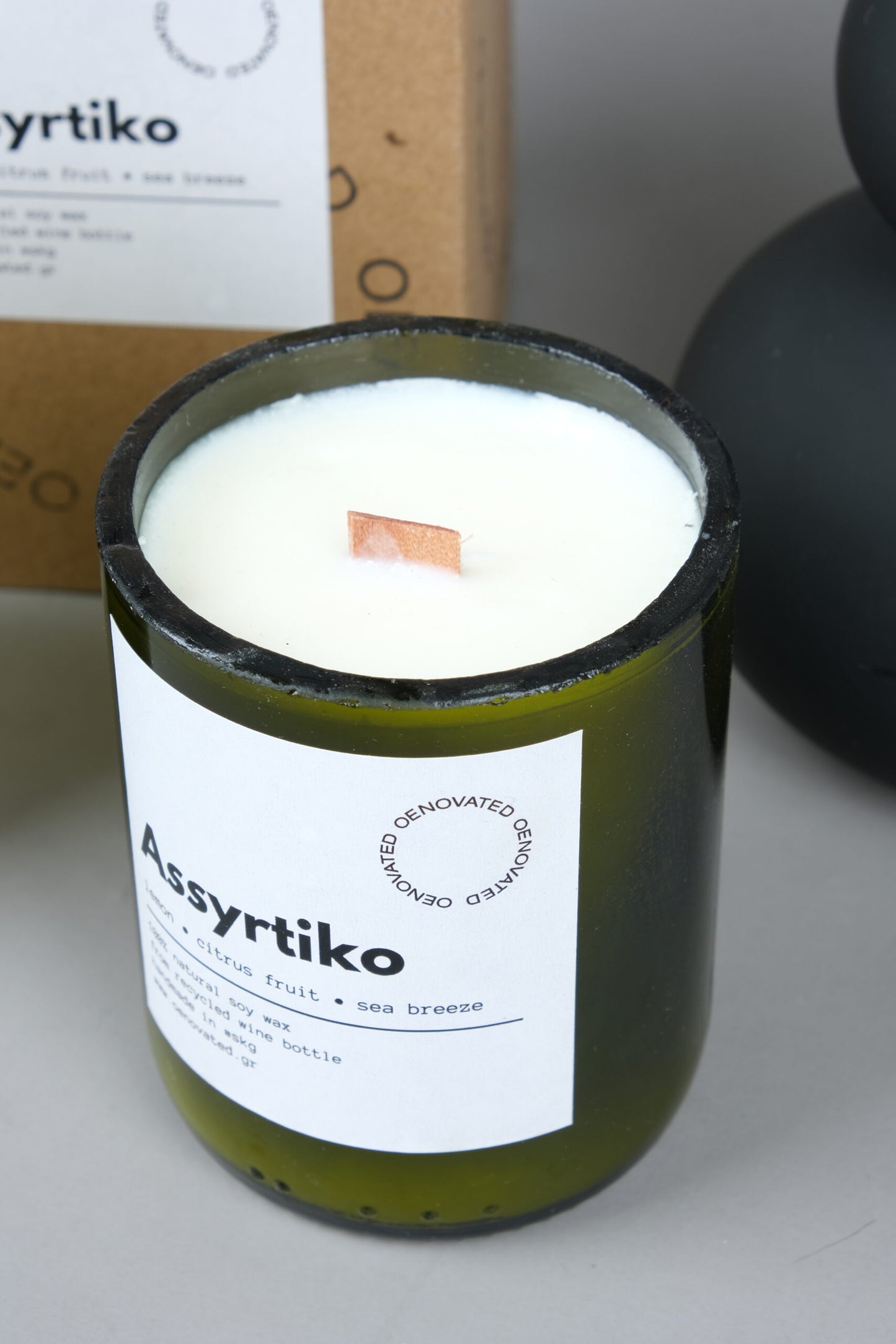 Assyrtiko Soy Wine-Candle