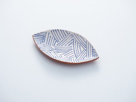 Terracotta Leaf ceramic plates - Σετ κεραμικών πιάτων