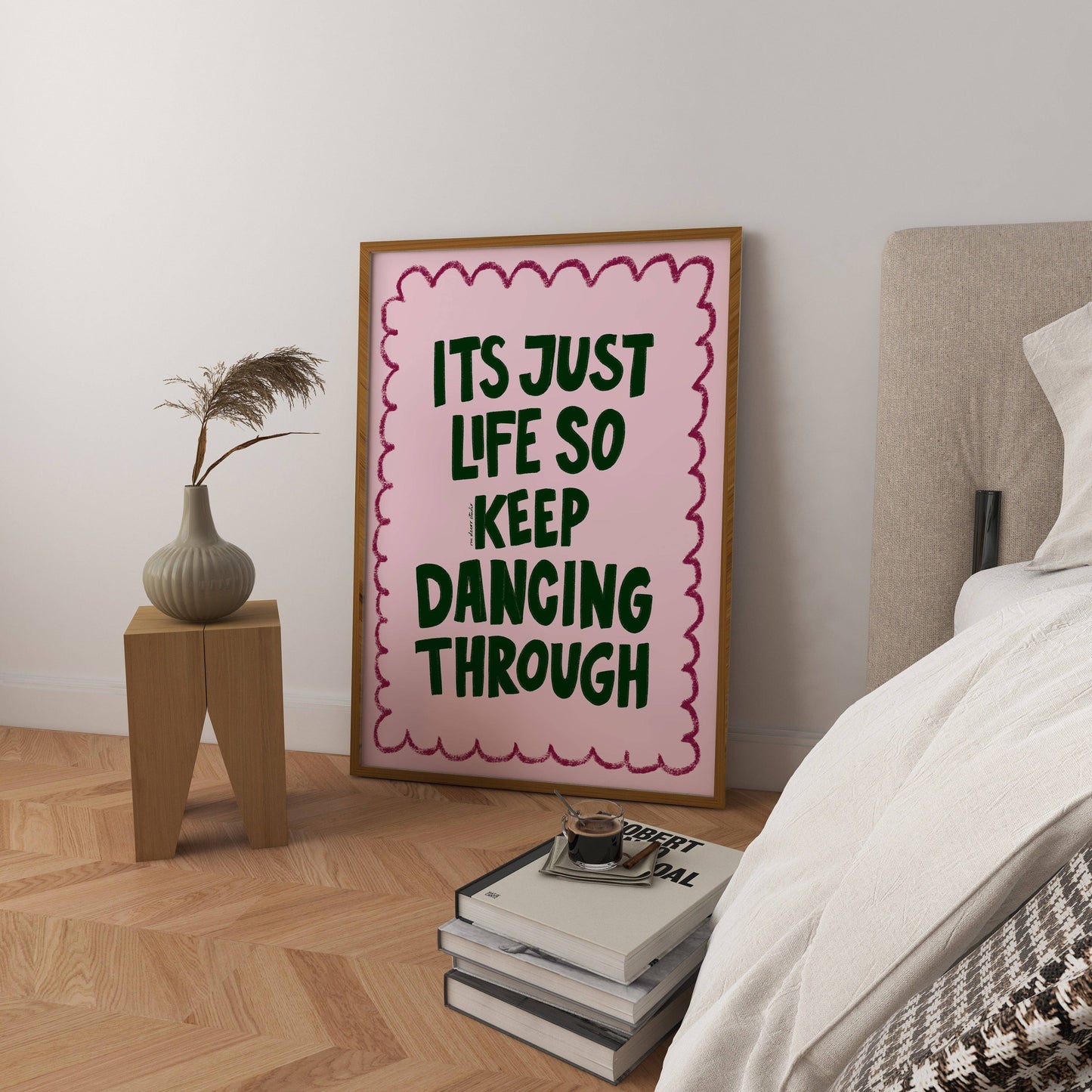 Dancing Through Life Art Print | A4 Size