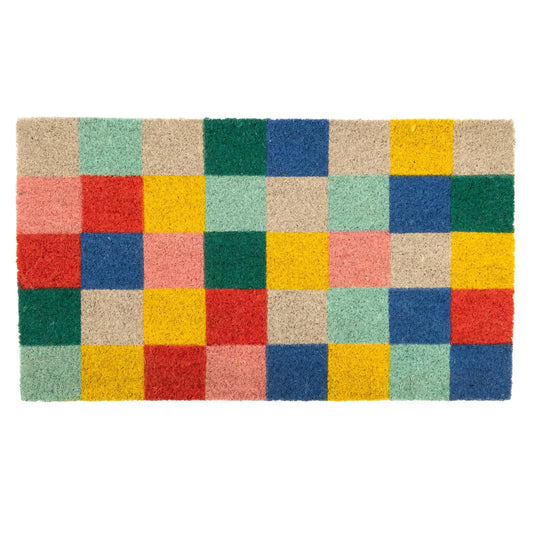 Doormat | Summer Squares