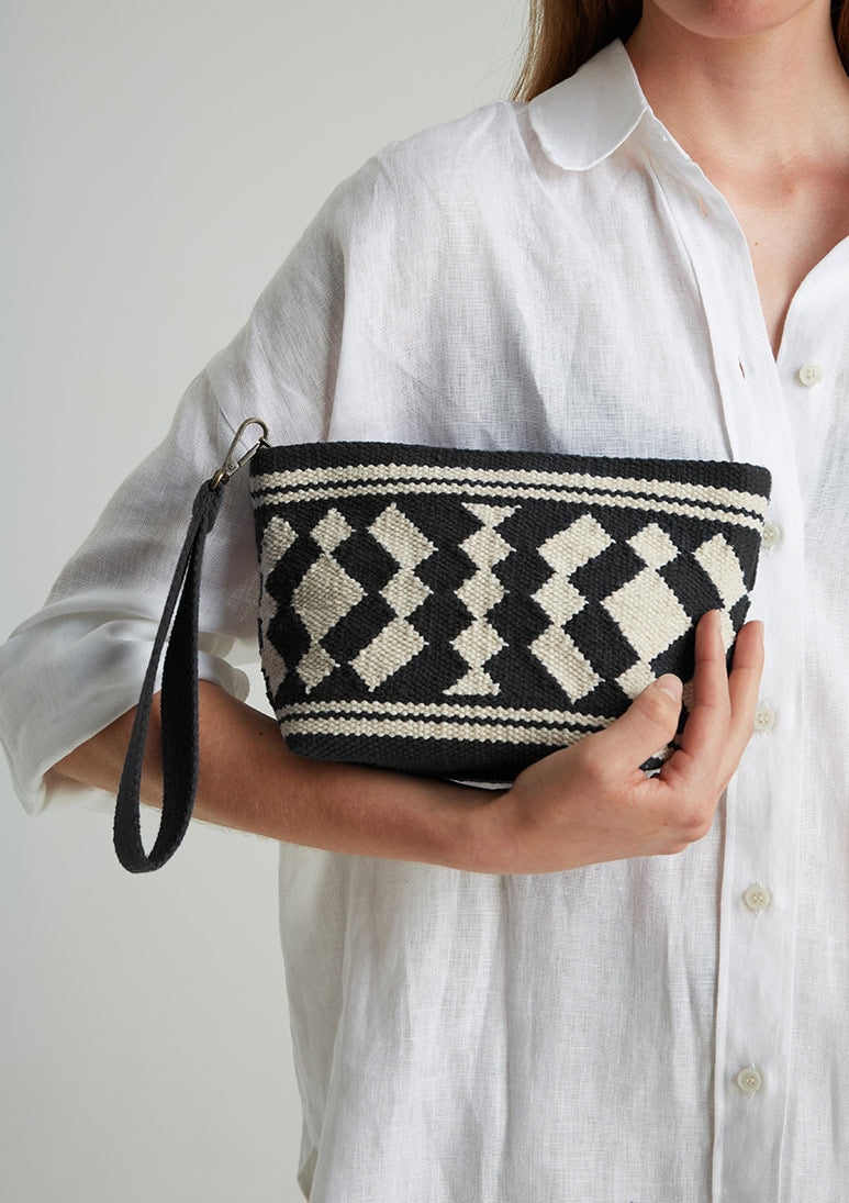 Andora Mini Clutch Bag – Black
