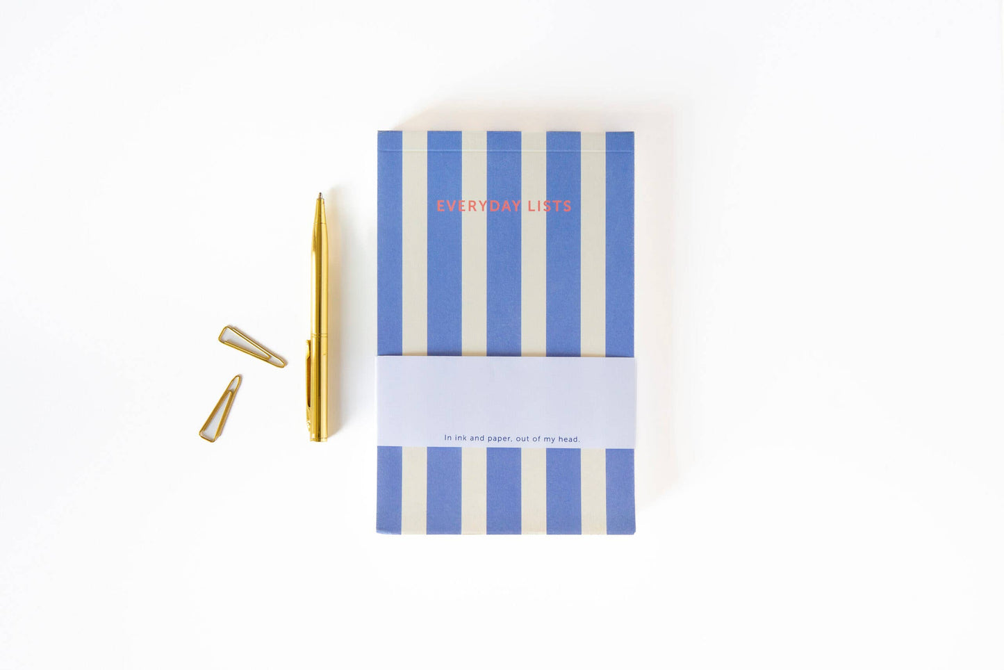 Fabrique Notepad - Stripes Blue