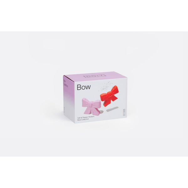 Bow Collection Salt & Pepper - Pink, Red