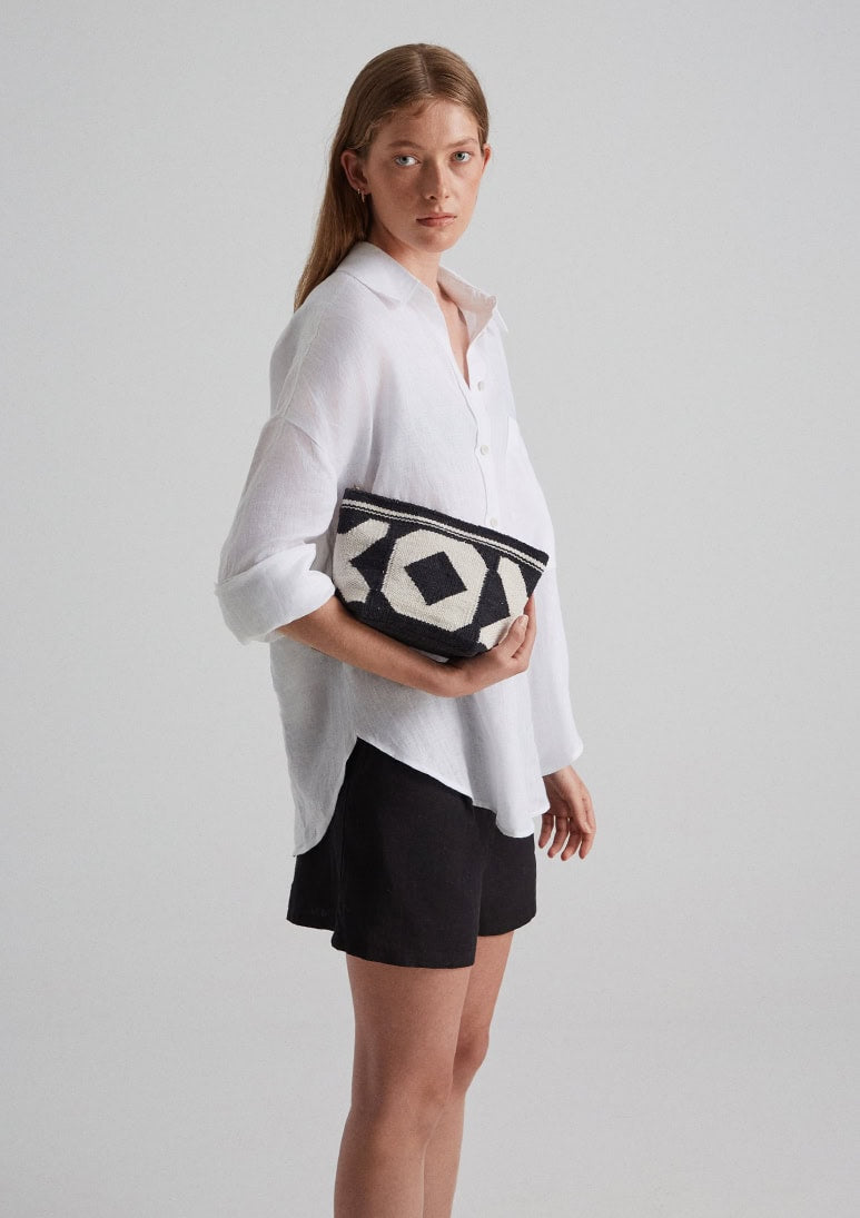 Eze Mini Clutch Bag – Black