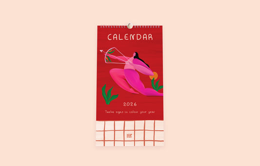 Illustrated Wall Calendar 2025