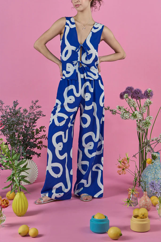 Trousers - Ble