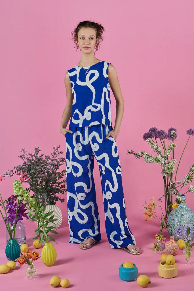 Trousers - Ble