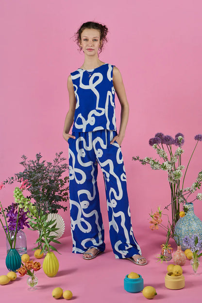 Trousers - Ble
