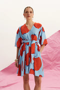 The Linen Mini Dress – Fraise