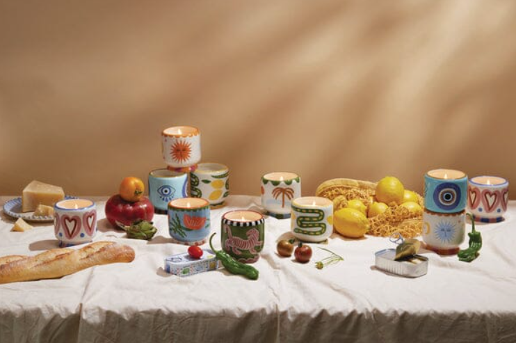 Α Dopo Κεραμικό Κερί Σόγιας - Lush Palms - Palm Tree