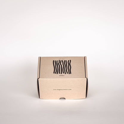 Becher Stripes - tramonto red