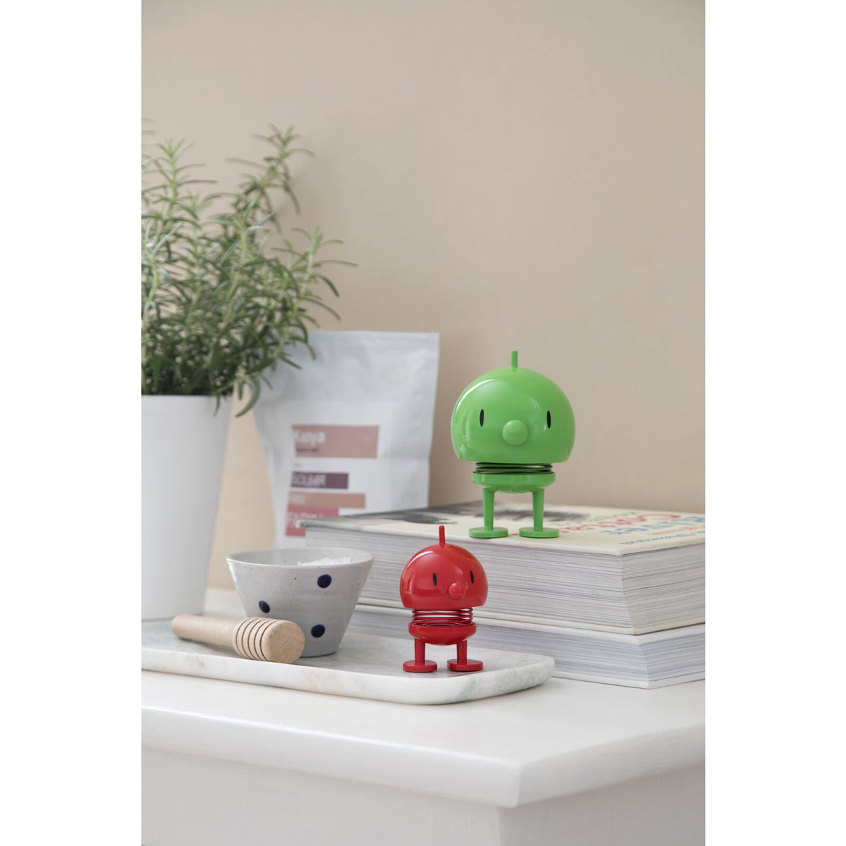 Hoptimist Bumble Διακοσμητική Φιγούρα Abs Small Red