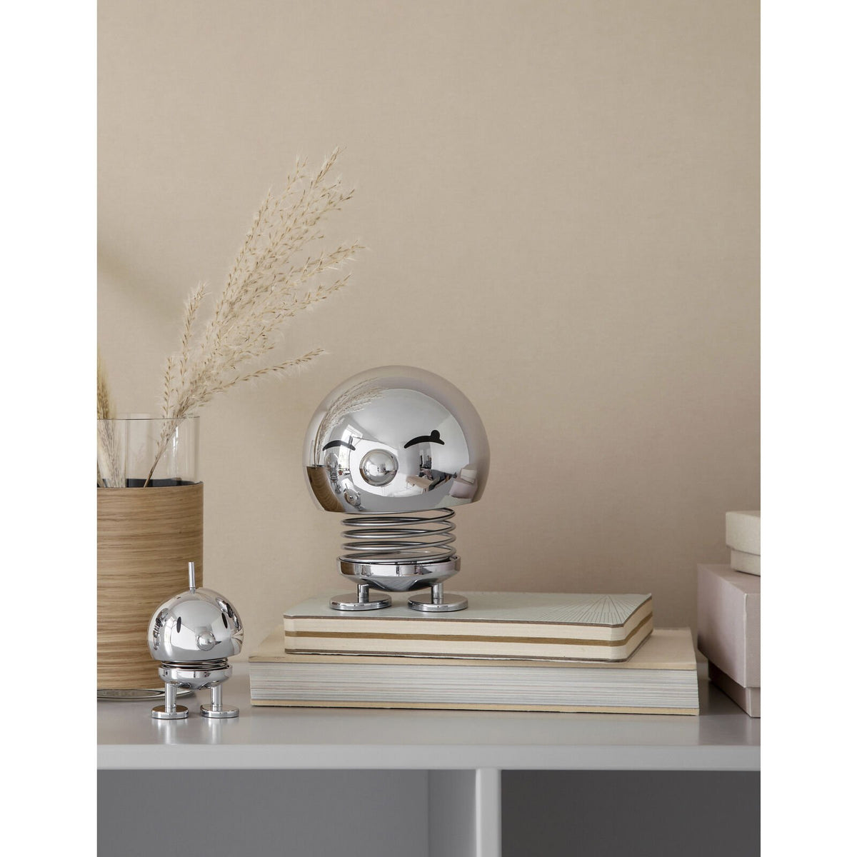 Hoptimist Επιτραπέζιο Φωτιστικό Led Abs Large Chrome - Dimmable