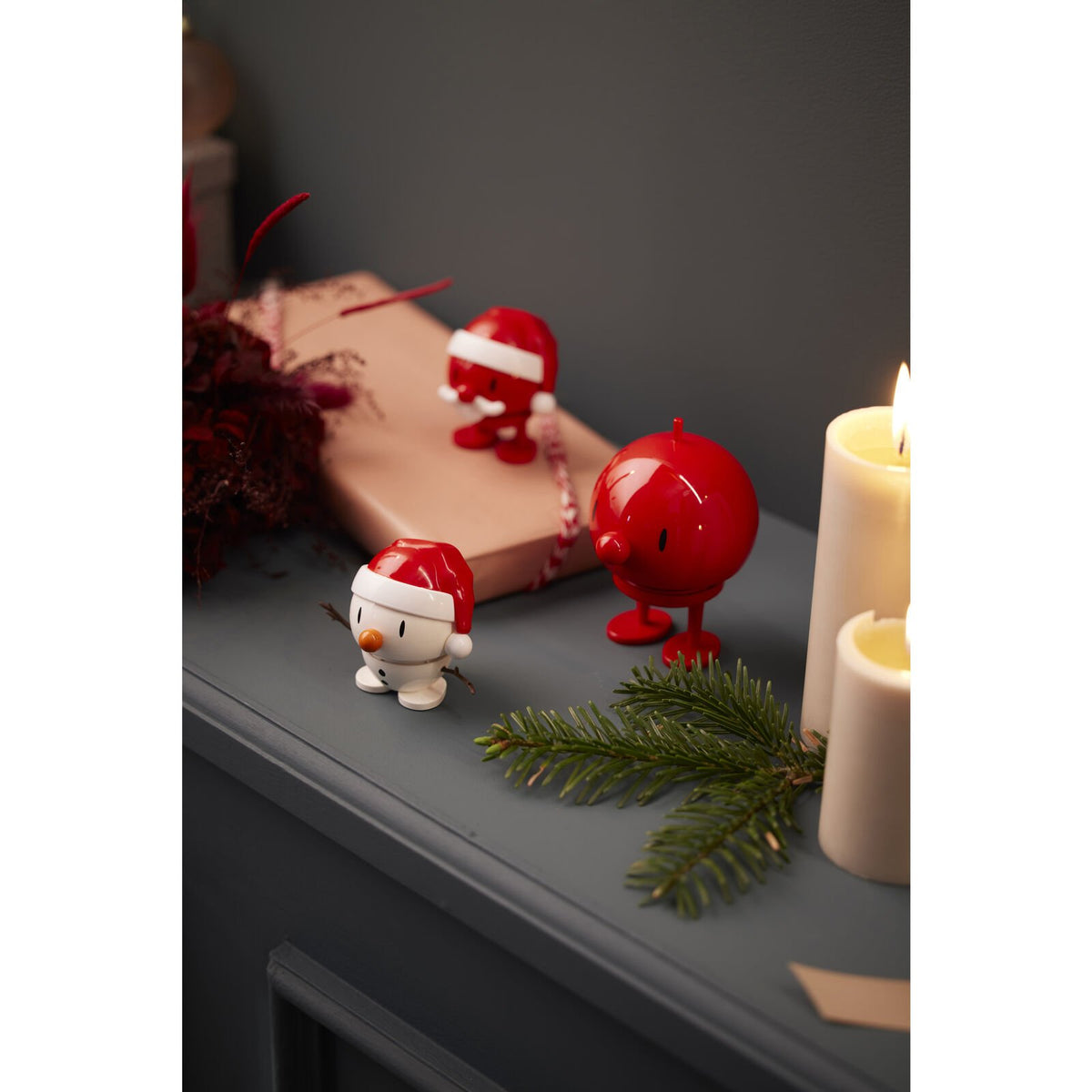 Hoptimist Bumble Διακοσμητική Φιγούρα Abs Medium Red