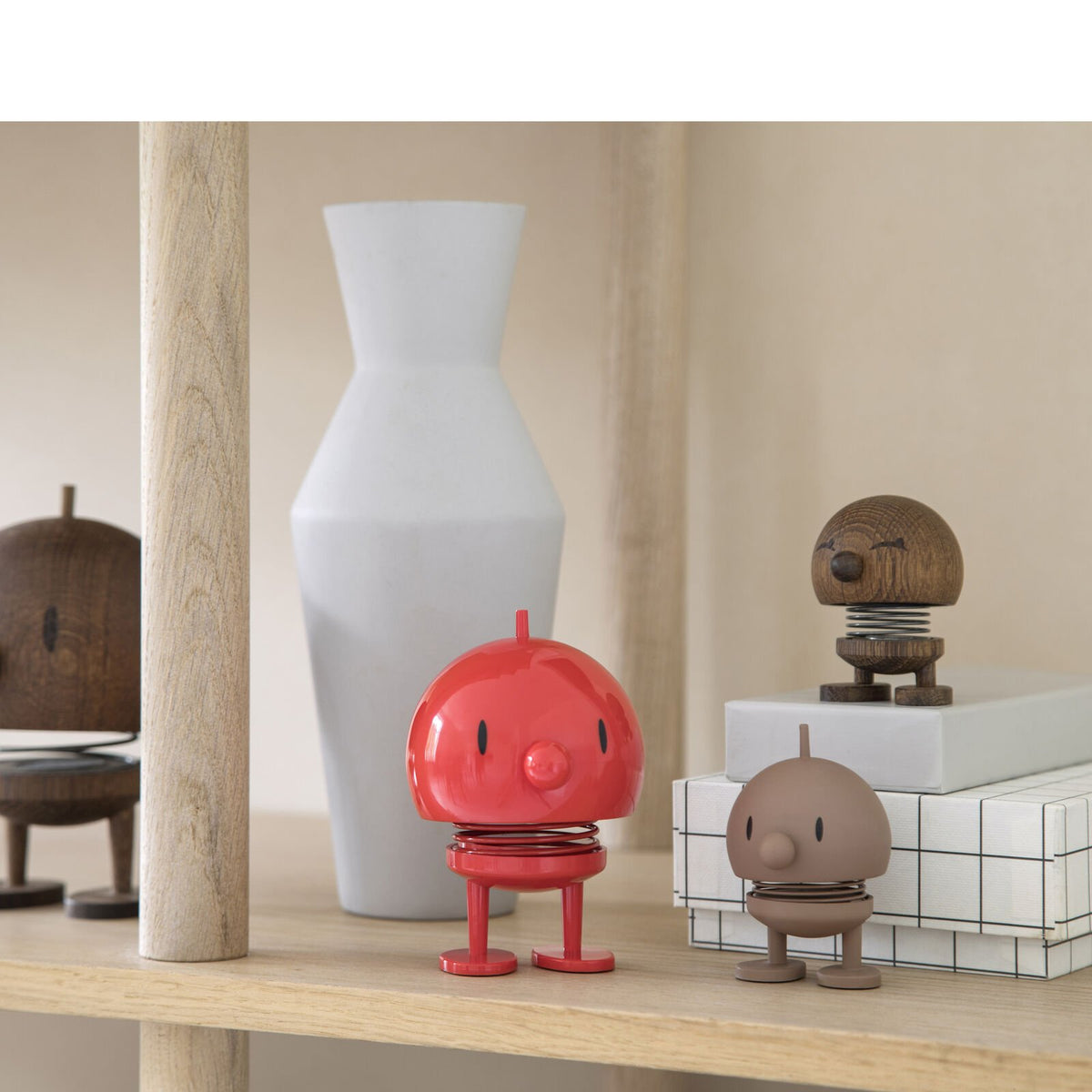 Hoptimist Bumble Διακοσμητική Φιγούρα Abs Medium Red