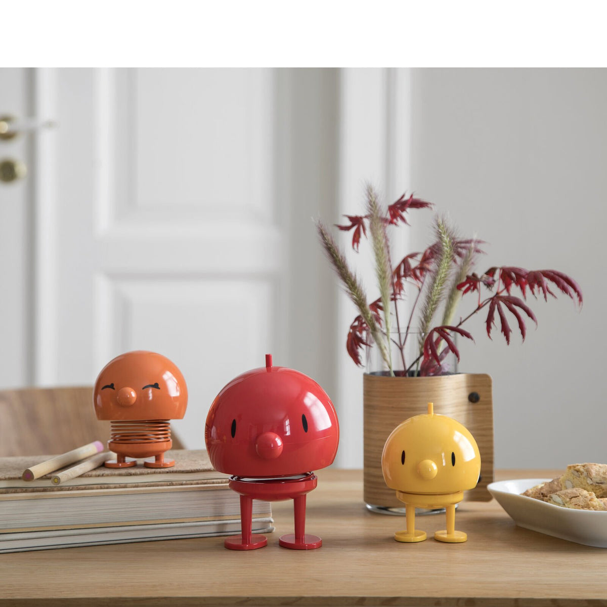 Hoptimist Bumble Διακοσμητική Φιγούρα Abs Medium Red