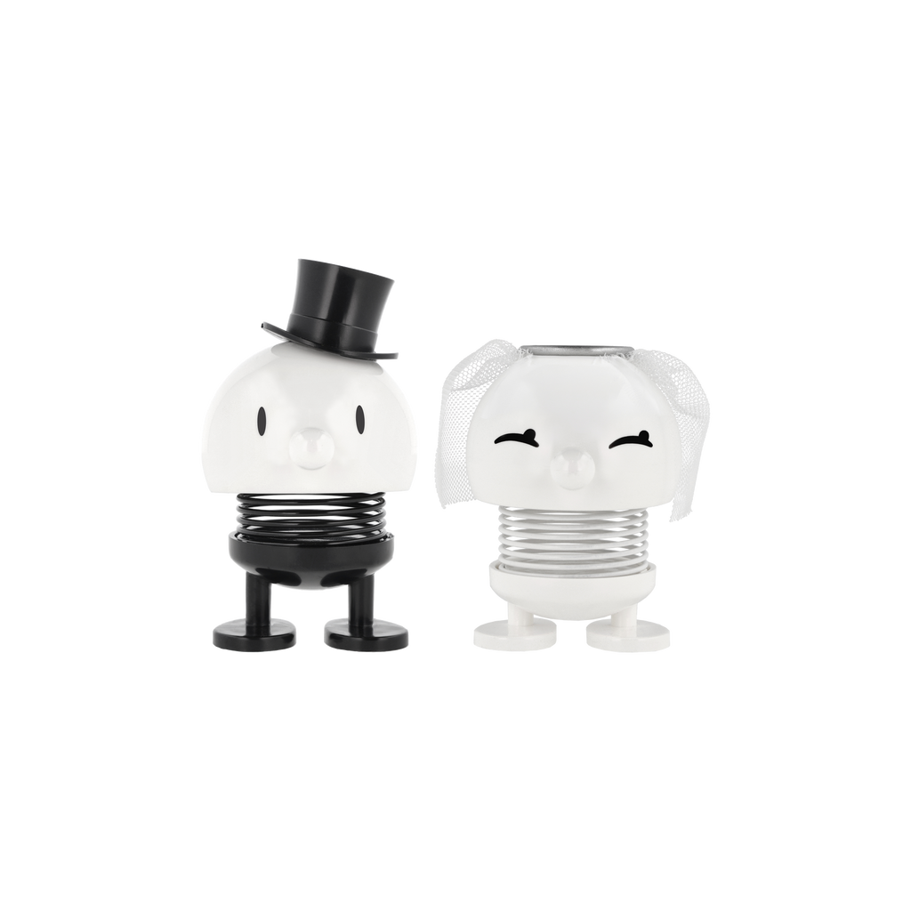 Hoptimist Bride & Groom Διακοσμητικές Φιγούρες Abs Σετ 2 Τμχ