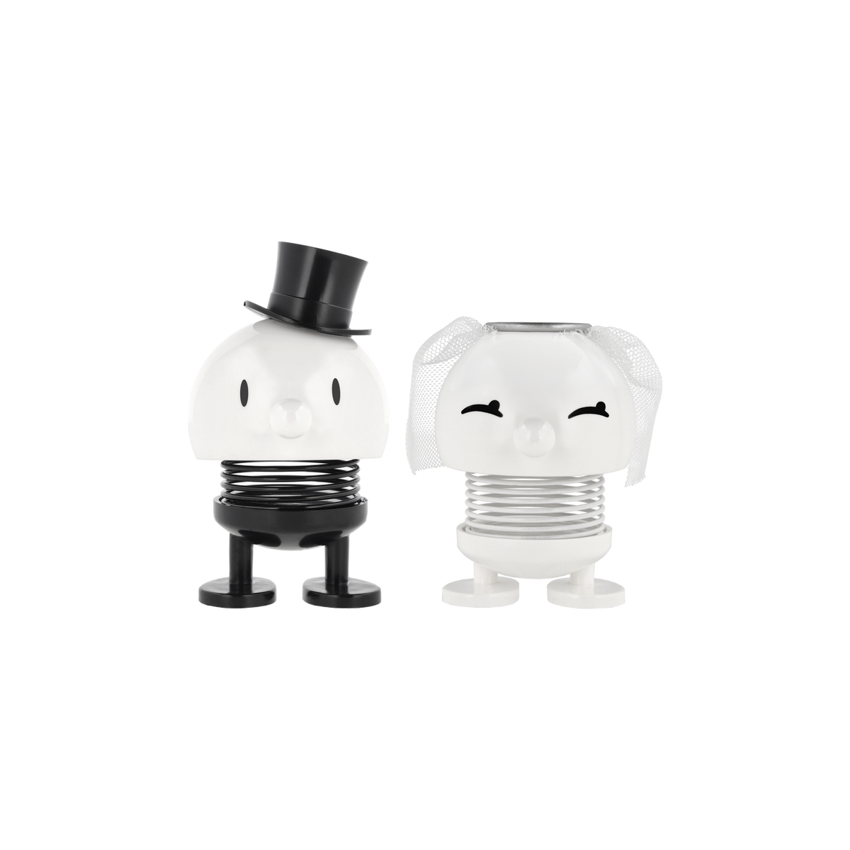 Hoptimist Bride & Groom Διακοσμητικές Φιγούρες Abs Σετ 2 Τμχ