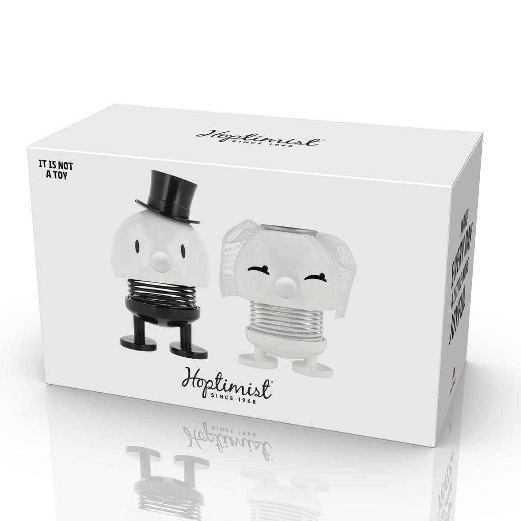 Hoptimist Bride & Groom Διακοσμητικές Φιγούρες Abs Σετ 2 Τμχ