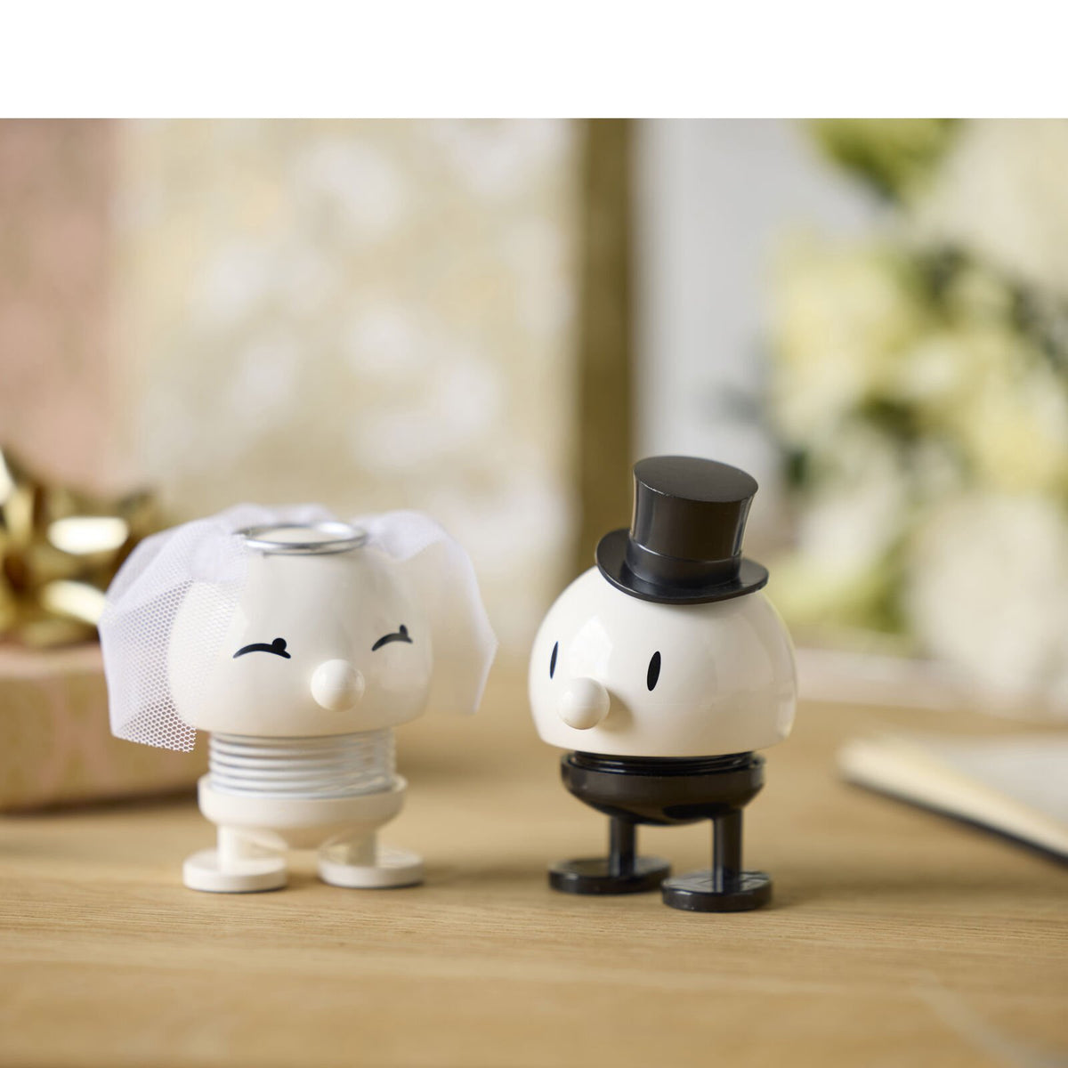 Hoptimist Bride & Groom Διακοσμητικές Φιγούρες Abs Σετ 2 Τμχ