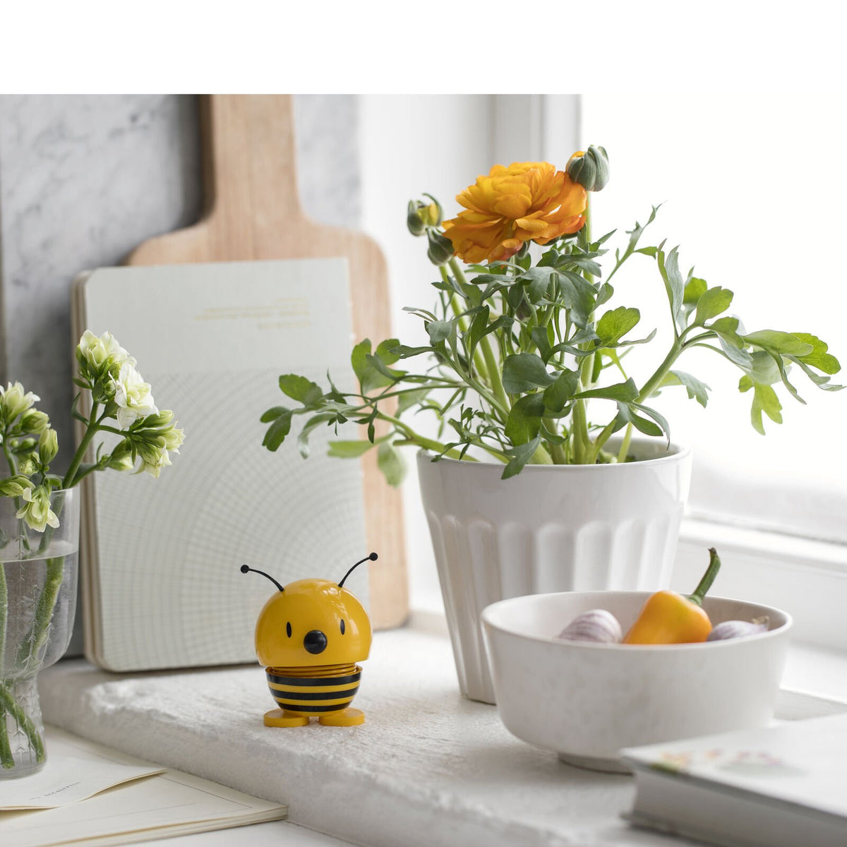 Hoptimist Bee Διακοσμητική Φιγούρα Abs Small Yellow