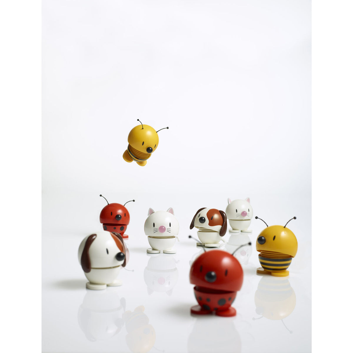 Hoptimist Ladybird Διακοσμητική Φιγούρα Abs Small Red