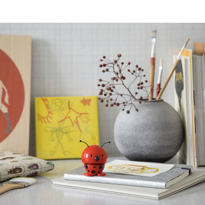 Hoptimist Ladybird Διακοσμητική Φιγούρα Abs Small Red