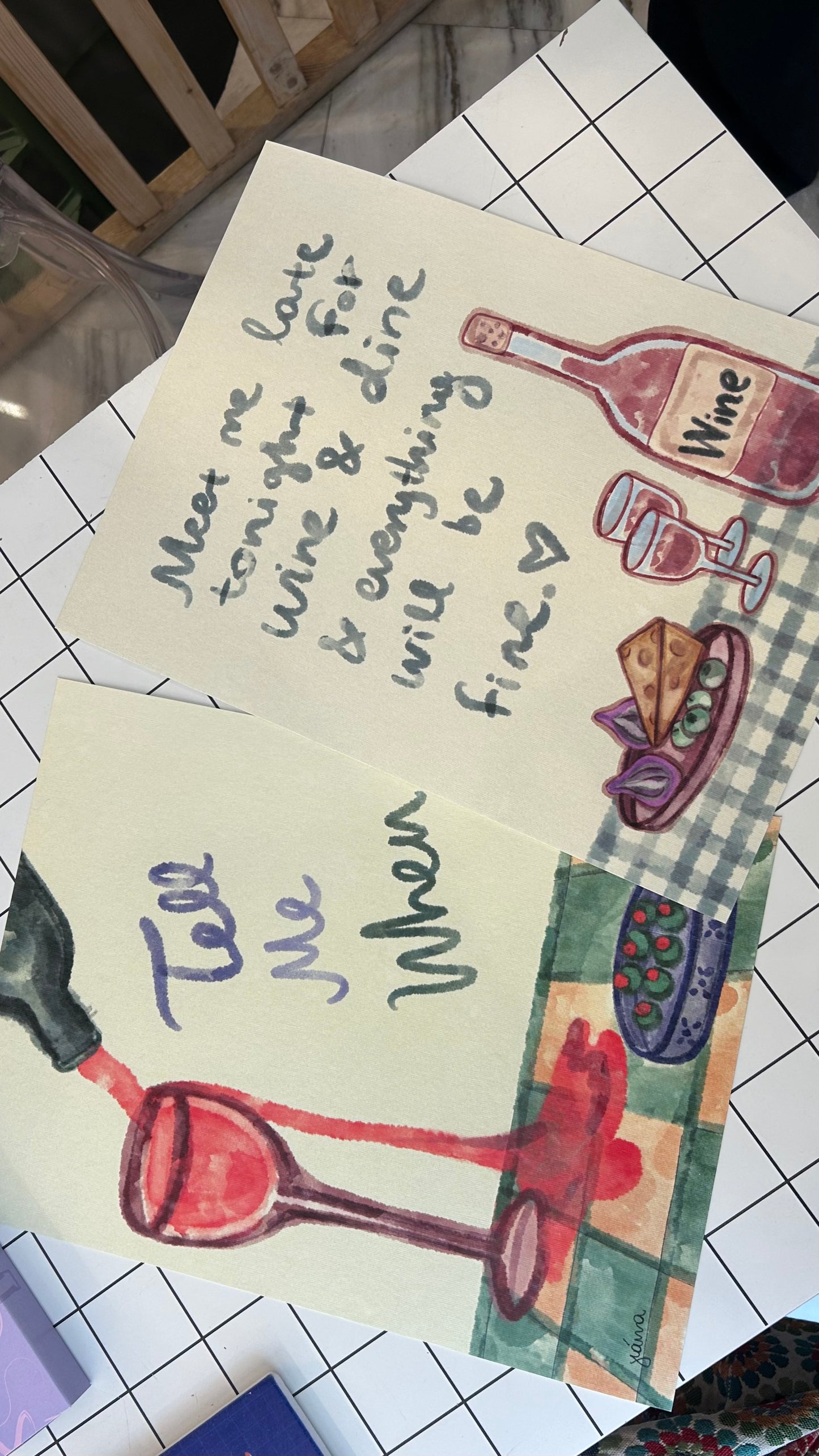 Tell Me When | Art Print