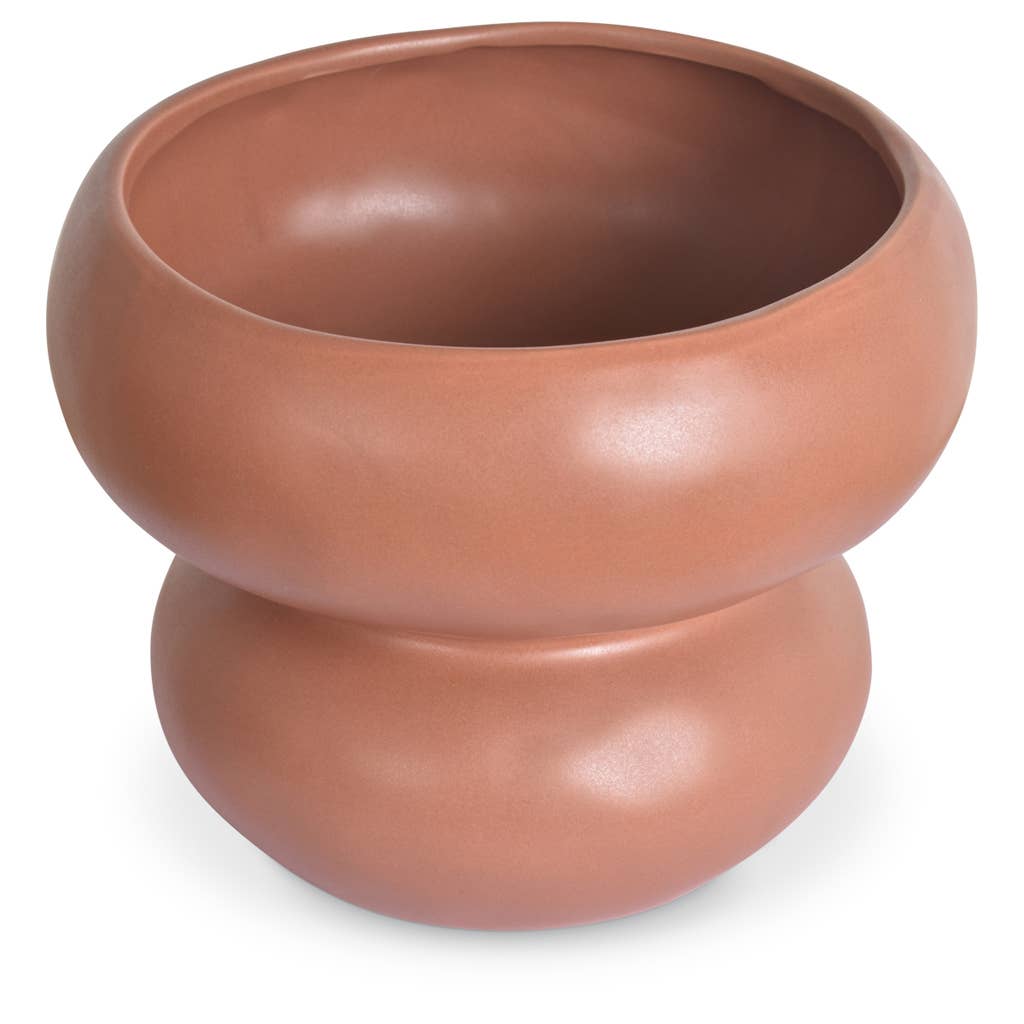 Organic Terracotta Ceramic Bowl