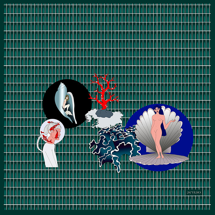 AENAO Silk Scarf | Urban Seased