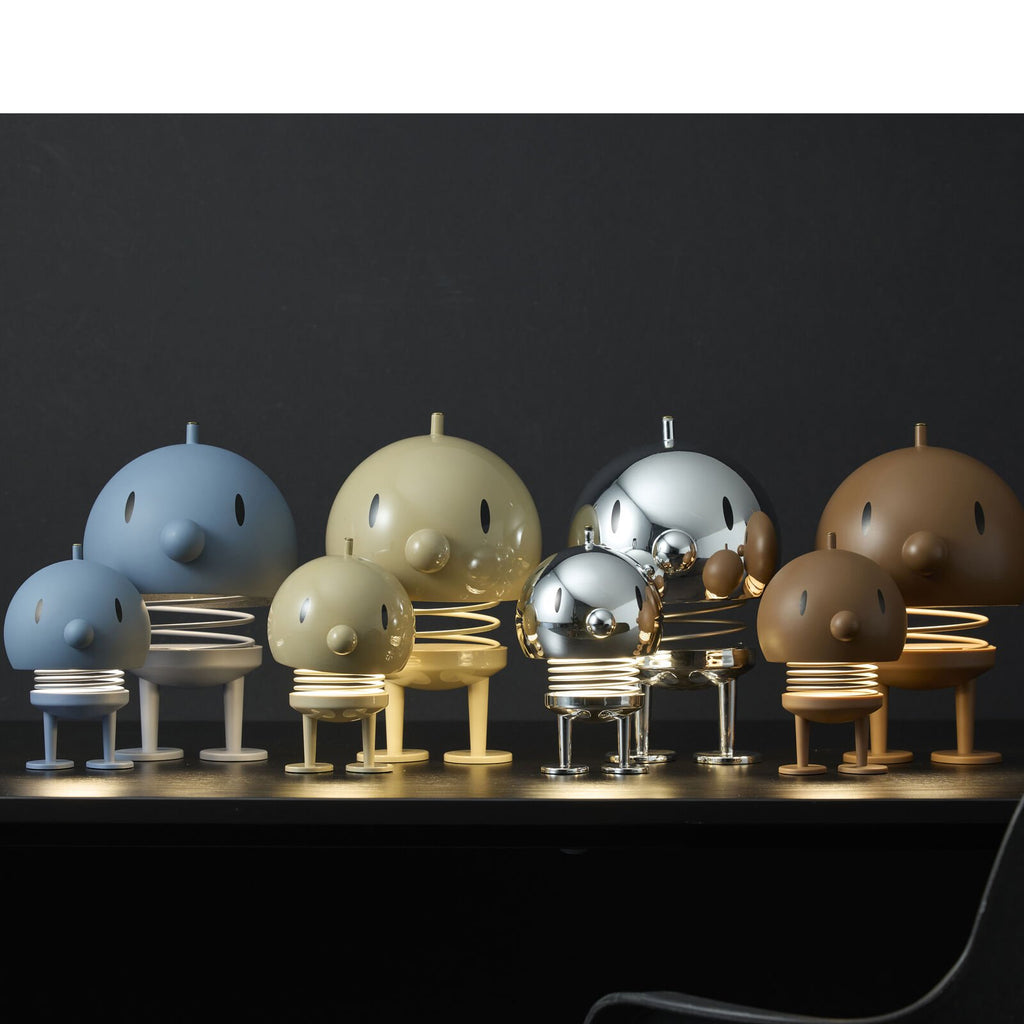 Hoptimist Επιτραπέζιο Φωτιστικό Led Abs Large Chrome - Dimmable