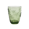 Mauricette Green Tumbler Glass