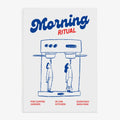 Morning Ritual Espresso Art Print - Retro Cafe Poster
