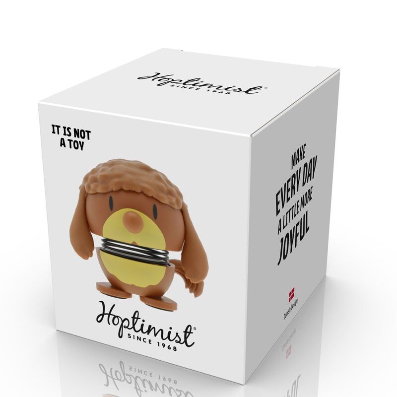 Hoptimist Poodle Διακοσμητική Φιγούρα Abs Extra Small Brown