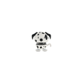 Hoptimist Dalmatian Διακοσμητική Φιγούρα Abs Extra Small White