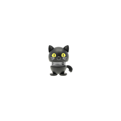 Hoptimist Cat Διακοσμητική Φιγούρα Abs Extra Small Black