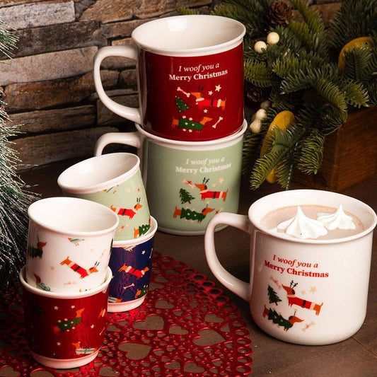 CHRISTMAS ESPRESSO CUPS 100ML