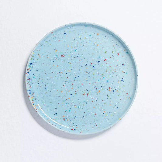 Party Dinner Plate Blue 27cm