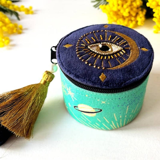 Glimmer | Round Jewelry Box