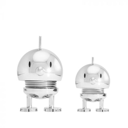 Hoptimist Bumble Ltd. Edition Διακοσμητικές Φιγούρες Abs Σετ 2 Τμχ Extra Small/Small Chrome