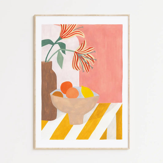 Flowers - Illustration Art Print