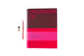 A-Journal Diary Spiral - Organiser 2027 - Bordeaux Pink