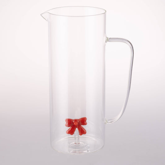 XMAS BOROSILICATE JUG FIOCCO 1.2L