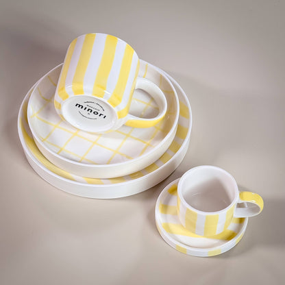 Becher Stripes - beach yellow