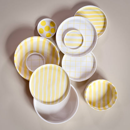 Becher Stripes - beach yellow