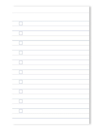 Fabrique Notepad - Stripes Blue